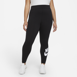 Women's - Nike Plus Size Essential Leggings 2.0 - Black/White