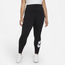 Nike Plus Size Essential Leggings 2.0 - Women's Black/White