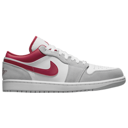Men's - Jordan AJ 1 Low SE - Grey/Red/White