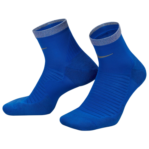 

Nike Mens Nike Spark Cushioned Ankle Socks - Mens Reflective Silver/Hyper Royal Size M