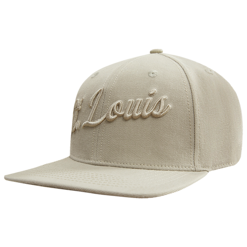 

Pro Standard Mens Pro Standard Cardinals Neutrals SMU Snapback Cap - Mens Taupe/Taupe Size One Size