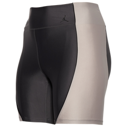 Women's - Jordan Plus Size Essential Bike Shorts - Gray/Gray