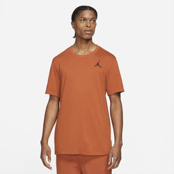 Men's - Jordan Jumpman Embroidered T-Shirt - Dark Russet/Black