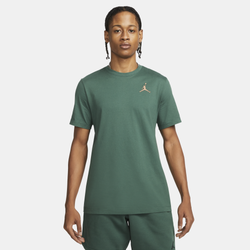 Men's - Jordan Jumpman Embroidered T-Shirt - Noble Green/Brown