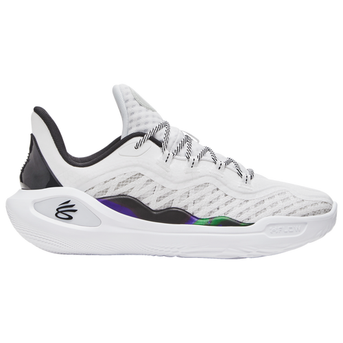 

Under Armour Mens Under Armour Curry 11 Bruce Lee Wind - Mens Basketball Shoes White/Black Size 10.0