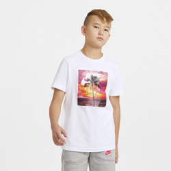 Boys' Grade School - Nike Air Photo Palm S/S T-Shirt - White