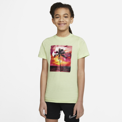 Girls' Grade School - Nike Air Photo Palm T-Shirt - Green/Green