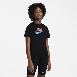 Girls' Grade School - Nike Spring Break Futura T-Shirt - Black/Black