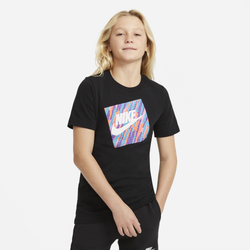 Boys' Grade School - Nike NSW Crazy Wild T-Shirt - Black/Multi