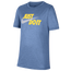 Nike Dri-FIT JDI XDye T-Shirt - Boys' Grade School Coast/Grey