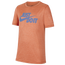 Nike Dri-FIT JDI XDye T-Shirt - Boys' Grade School Turf Orange/Orange Chalk