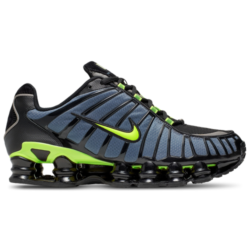 

Nike Mens Nike Shox TL - Mens Shoes Volt/Blue/Black Size 11.0