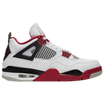 White/Fire Red/Black