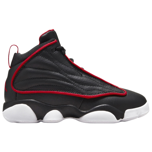 

Jordan Boys Jordan Pro Strong - Boys' Preschool Basketball Shoes Black/Red/White Size 13.0