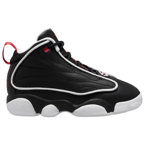 

Jordan Boys Jordan Pro Strong - Boys' Preschool Basketball Shoes Black/Univ Red/White Size 02.0
