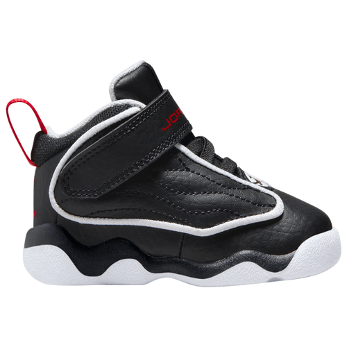 

Jordan Boys Jordan Pro Strong - Boys' Toddler Basketball Shoes White/Univ Red/Black Size 6.0