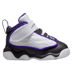 Boys' Toddler - Jordan Pro Strong - White/Electro Purple/Black
