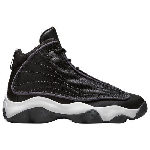 

Boys Jordan Jordan Pro Strong - Boys' Grade School Basketball Shoe Black/Anthracite Size 04.5