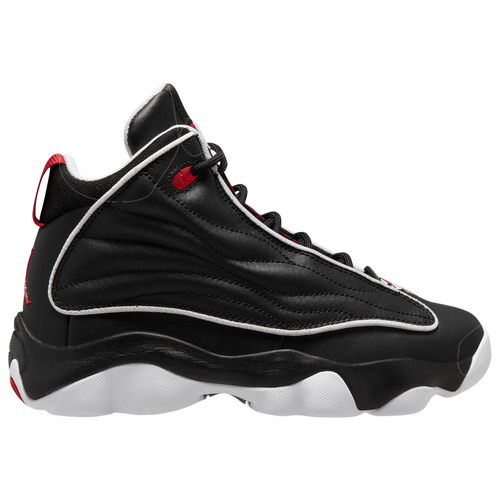 

Boys Jordan Jordan Pro Strong - Boys' Grade School Basketball Shoe Univ Red/White/Black Size 03.5
