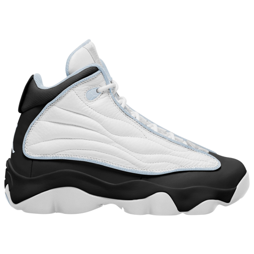 

Jordan Boys Jordan Pro Strong - Boys' Grade School Basketball Shoes White/Off Noir/Blue Tint Size 5.0