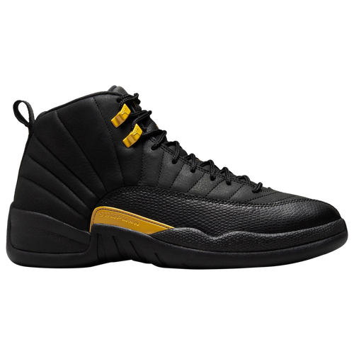 

Jordan Mens Jordan Retro 12 - Mens Basketball Shoes Black/Yellow Size 09.5