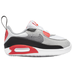 Boys' Infant - Nike Air Max 90 Crib - White/Red