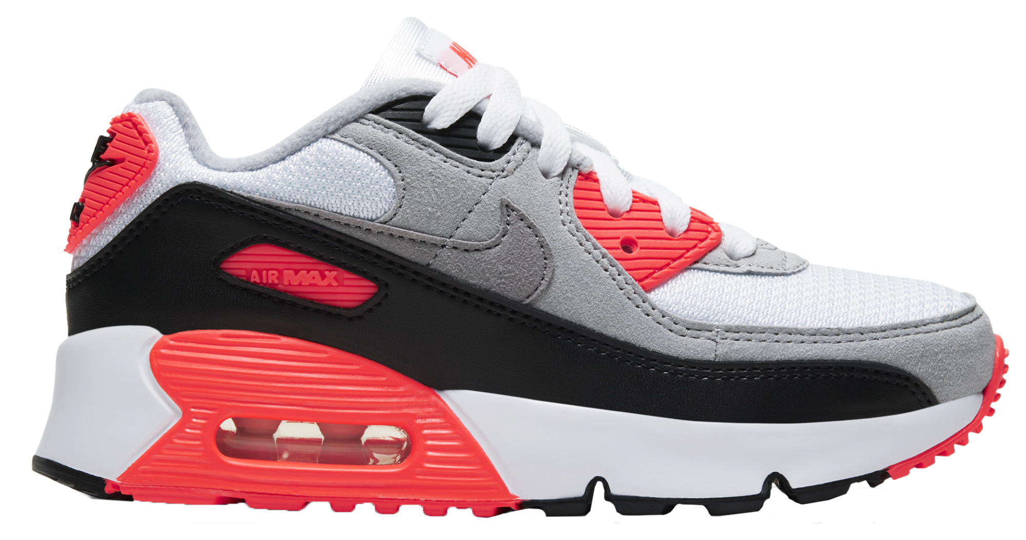 nike air max 90 red black and white