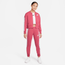 Nike NSW Tricot Tracksuit - Girls' Grade School Pink/White