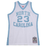 Mitchell & Ness North Carolina Authentic Jerseys - Men's White/Carolina