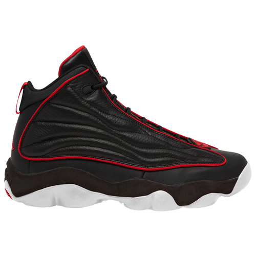 

Jordan Mens Jordan Pro Strong - Mens Basketball Shoes Black/Black/Univ Red Size 11.0