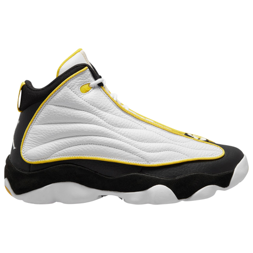

Jordan Mens Jordan Pro Strong - Mens Basketball Shoes Tour Yellow/White/Black Size 14.0