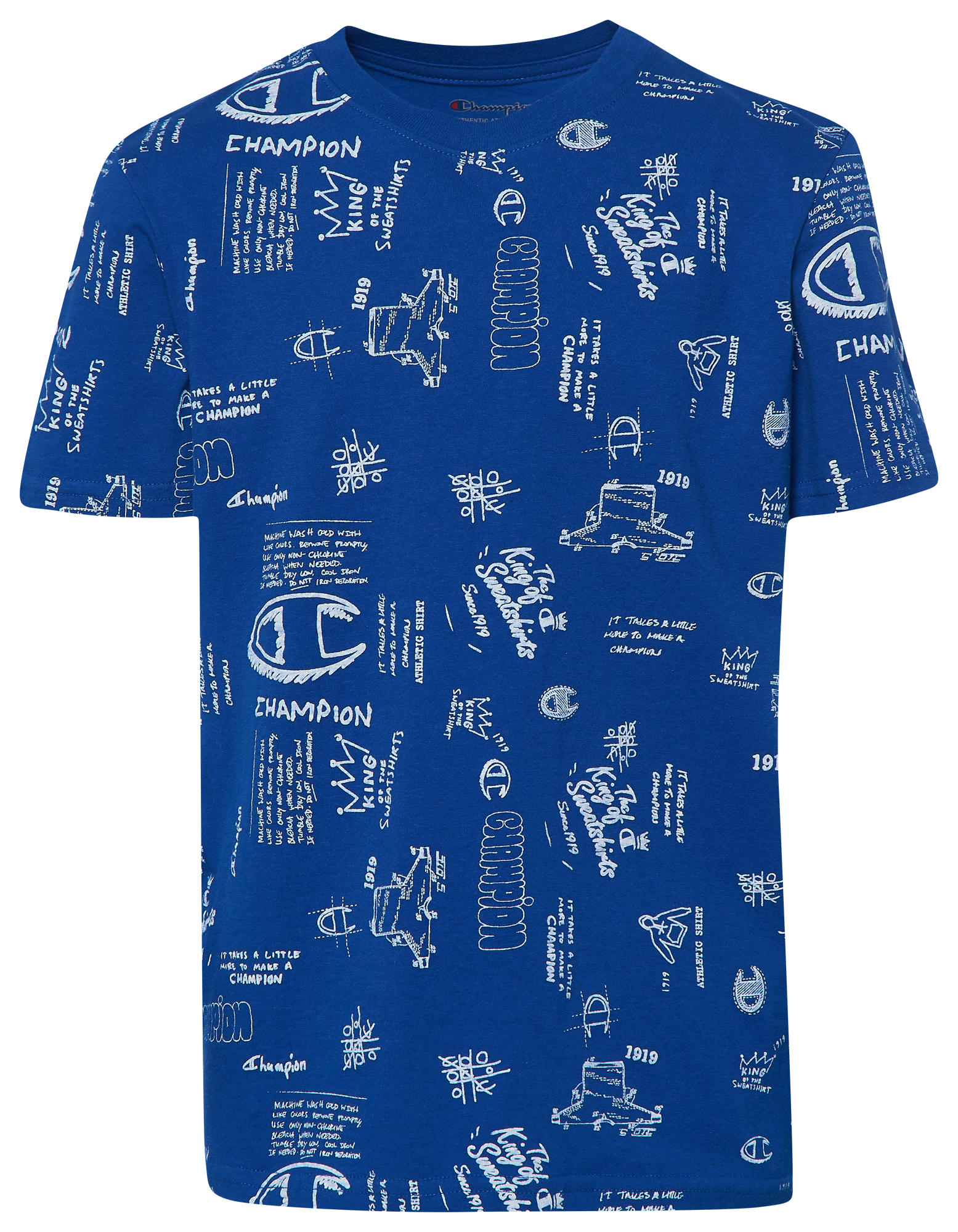 champion scribble t shirt