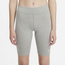 Nike Essential Bike LBR MR Shorts - Women's Dark Grey Heather/White