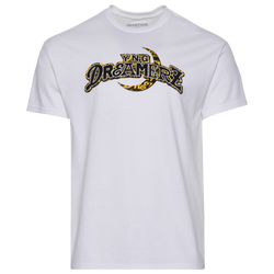 Men's - Overtime YNG Dreamerz Collage T-Shirt - White/Yellow