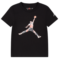 Boys' Toddler - Jordan Watercolor Jumpman T-Shirt - Red/Black