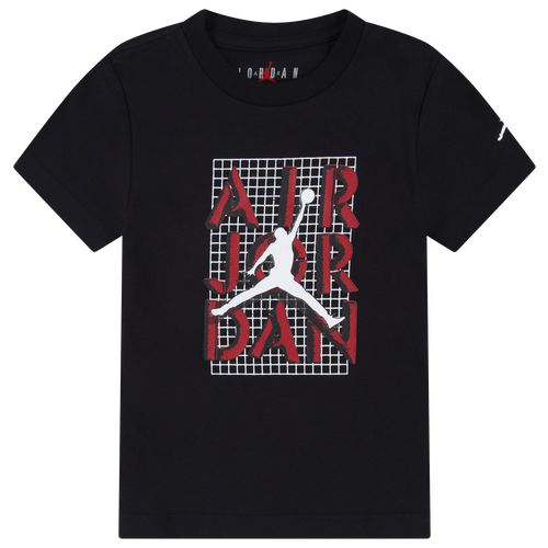 

Boys Jordan Jordan Jumpman Stack T-Shirt - Boys' Toddler Red/Black Size 3T