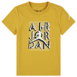 Boys' Toddler - Jordan Jumpman Stack T-Shirt - White/Yellow