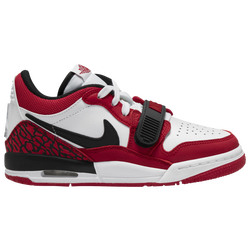 Boys' Grade School - Jordan Legacy 312 Low - White/Black/Gym Red