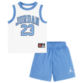 Jordan 23 Jersey Set - Jordan Carolina/White