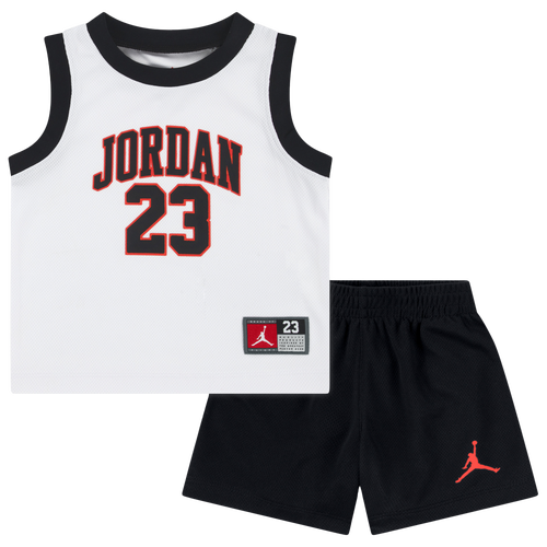 Jordan 23 Jersey Set - Jordan Black/Infrared