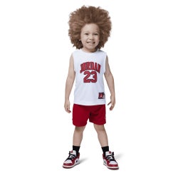 Boys' Toddler - Jordan 23 Jersey Set - White/Red