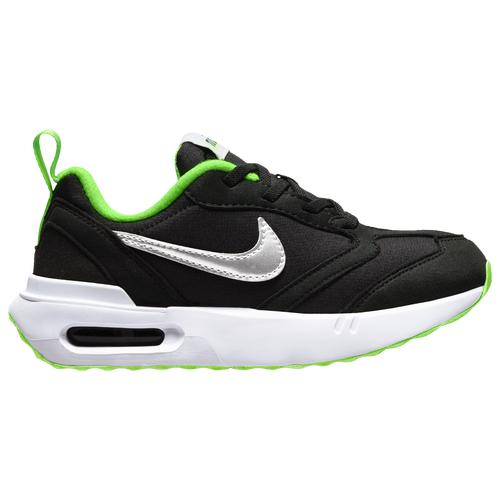 

Nike Boys Nike Air Max Dawn - Boys' Preschool Running Shoes Black/Green/White Size 03.0