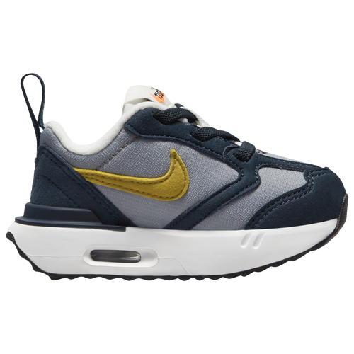 

Nike Boys Nike Air Max Dawn - Boys' Toddler Running Shoes Grey/Orange/Navy Size 4.0