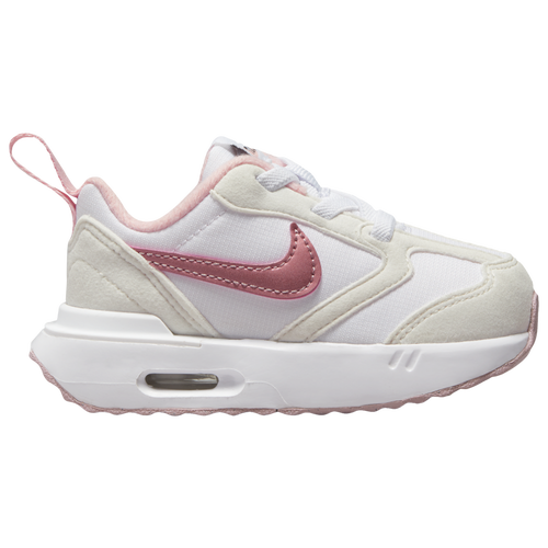 

Nike Girls Nike Air Max Dawn - Girls' Toddler Running Shoes White/Pink/Black Size 10.0