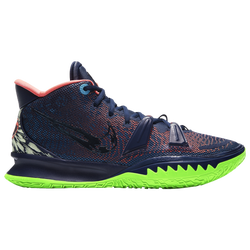 Men's - Nike Kyrie 7 - Midnight Navy/Midnight Navy/Lagoon Pulse