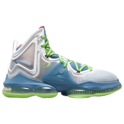 Men's - Nike LeBron XIX - Dutch Blue/Pomegranate/Lime Glow