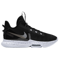 Black/Metallic Silver/Blanc- Nike Lebron Witness V-bk/slv