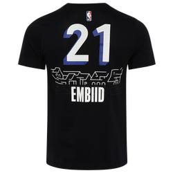 Men's - Nike NBA Player Name & Number DFCT T-Shirt - Black/White/Red
