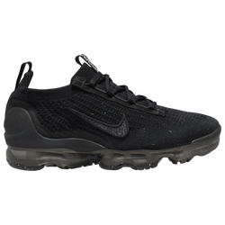 Women's - Nike Vapormax 2021 Flyknit - Black/Black/Silver