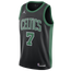 Jordan Celtics Statement Swingman Jersey - Men's Black/Green
